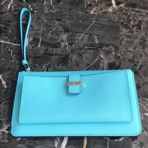 Bright blue Kate spade wallet